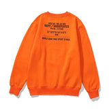 Bathing Ape Sweatshirts Autumn and Winter Camouflage Monkey Head Printed Loose round Neck Fleece-Lined Sweater Men and Women