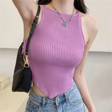 Women Camisole Summer Thread Knitted Sling