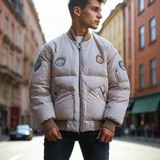 Men Jacket Retro Baseball Uniform Cotton Clothes Men