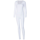 Women Jumpsuit Summer Fashion Long Sleeve Slim Fit