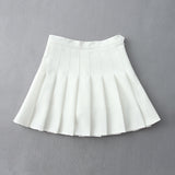 Women Skirt Pleated Skirt Preppy Style Skirt