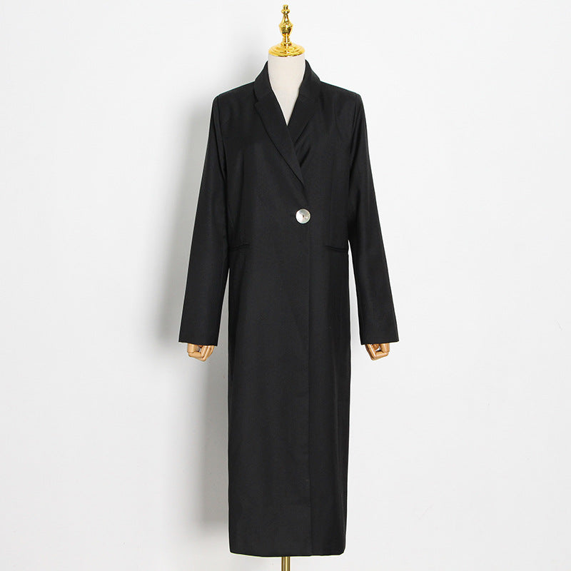 Frankie Shop Hourglass Blazer Autumn Fashion Temperament Leisure Solid Color Coat