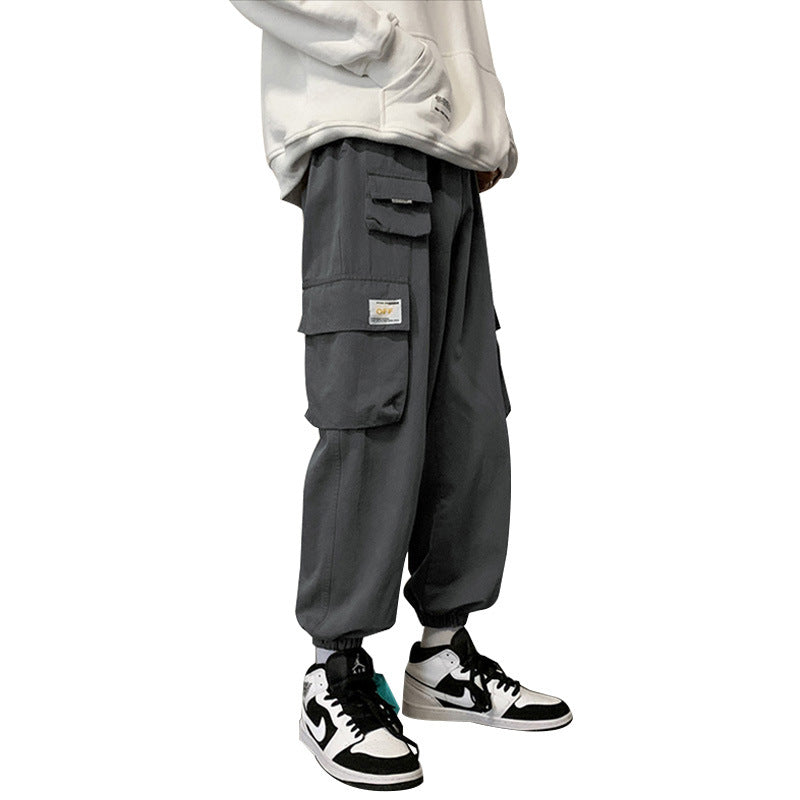 Men Sweatpants Overalls Men's Trendy Loose All-Matching Fashion Brand
