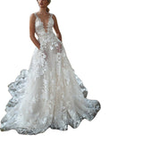 Slutty Wedding Dress Sexy Strap Wedding Dress Evening Gown