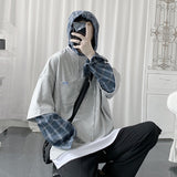 Men Hoodie Hooded Sweater Men Autumn and Winter Loose