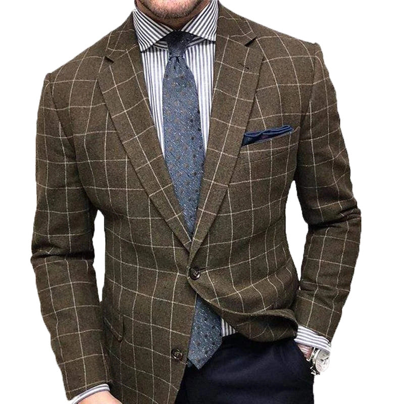 Men's Suits Vests Multi-Color Leisure Suit Men's Top