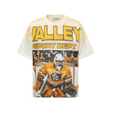 Men's t-shirt with rhinestone print, 100% cotton print
