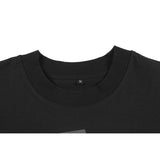 Mixed Emotion T-Shirt Crew Neck Loose Short Sleeve