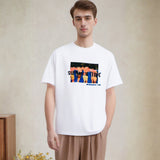 Men's T-shirt Printed Short-Sleeved T-shirt