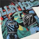 Men's t-shirt with rhinestone print, 100% cotton print