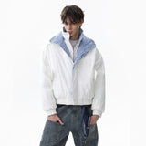 Unisex Down Jacket Men's Winter Short Padded Jacket