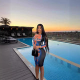 Women Dresses Spring New Single Sleeve Sexy Cutout Sheath Dress