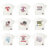 Travis Scott T-Shirt TRAVIS SCOTT CACTUS JACK Embroidery Crew Neck Short Sleeve T