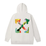Off OW White Hoodie Colored pencils