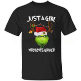 Grinches Shirt Just Girl Who Loves Grinch T Shirt Christmas
