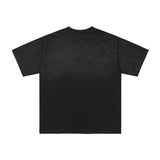 Duaa pure cotton t-shirt g direct injection american street retro printing