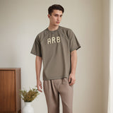 Men's T-shirt Sports Printed Short-Sleeved T-shirt for Men and Women