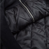 Unisex Down Jacket Winter Fur Collar Vintage Lamb Down Warm Padded Jacket