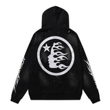 Hoodie Retro abstract print
