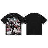 Mixed emotion cross-border t-shirt rhinestone printing g pure cotton printing