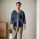 Men Jacket Washed Denim Jacket Male