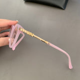 CHH Chrome Hearts Glasses Vintage Large Frame Versatile Myopia Glasses Frame