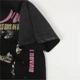 Vale forever american pure cotton t-shirt men's direct injection hip hop printing g