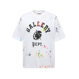 Men's t-shirt with rhinestone print, 100% cotton print