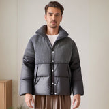 Men Jacket Winter Thickened Puffer Jacket Coat