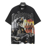 Godspeed men's youth t-shirt - short sleeve, washed print, 100% cotton, american retro style