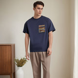 Men's T-shirt Short-Sleeved T-shirt Men's and Women's Loose
