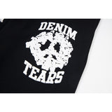 Denim Tears Sweatpants Alphabet foam print casual trousers