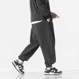 Unisex Pants Autumn Knitted Denim Sweatpants