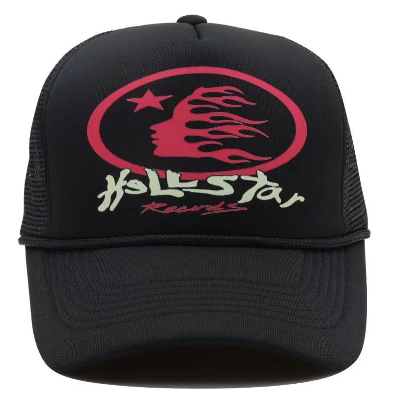 HS Hat Vintage Mesh Hip Hop Baseball Cap