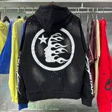 Hoodie Retro abstract print