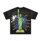 Duaa pure cotton t-shirt g direct injection hip hop printing