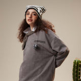 Unisex Sweater Autumn Vintage Letter Print