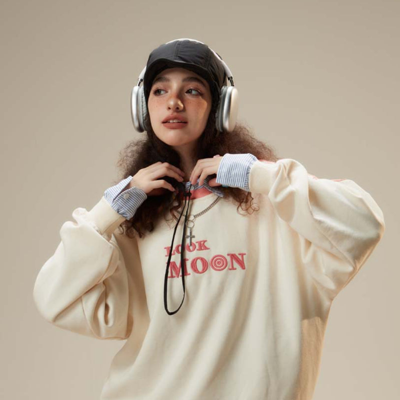 Unisex Sweater Autumn Vintage Letter Print