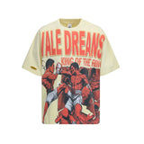 Valley t-shirt men's direct spray hip hop printing g pure cotton style