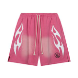 HS Shorts Retro abstract print