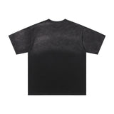 Vale forever retro cotton t-shirt for men - direct-to-garment hip hop print