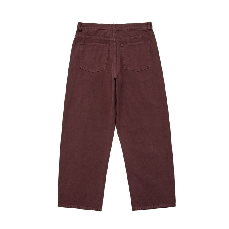 Unisex Jeans Loose Straight Long Pants