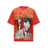 Vale forever t-shirt men's direct injection american hip hop printing g pure cotton