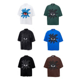 House Of Errors T-Shirt Eye of Truth Classic 3D Printed Eyes Short Sleeve Loose Vintage