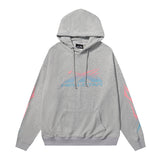 Hoodie Retro abstract print