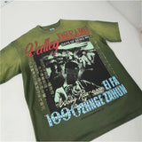 Vale forever retro cotton t-shirt for men - direct-to-garment print
