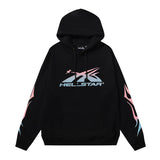 Hoodie Retro abstract print