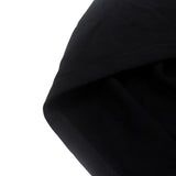 Hip-hop hoodie american high street contrasting color button letter retro distressed terry loose hooded sweatshirt hoodie