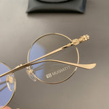 CHH Chrome Hearts Glasses Round Titanium Glasses Frame