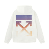 Off OW White Hoodie Color Gradient